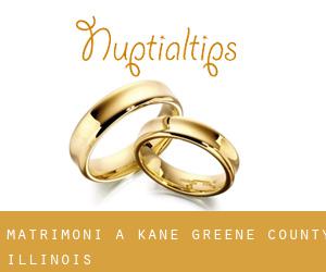 matrimoni a Kane (Greene County, Illinois)