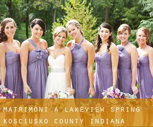 matrimoni a Lakeview Spring (Kosciusko County, Indiana)