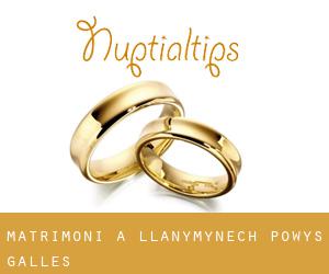 matrimoni a Llanymynech (Powys, Galles)