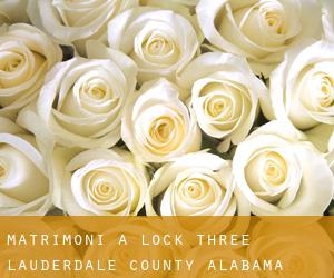 matrimoni a Lock Three (Lauderdale County, Alabama)