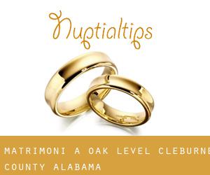 matrimoni a Oak Level (Cleburne County, Alabama)