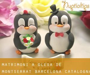matrimoni a Olesa de Montserrat (Barcelona, Catalogna)