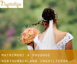 matrimoni a Prudhoe (Northumberland, Inghilterra)