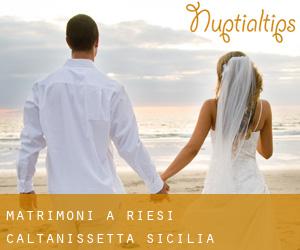 matrimoni a Riesi (Caltanissetta, Sicilia)