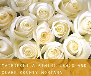 matrimoni a Rimini (Lewis and Clark County, Montana)