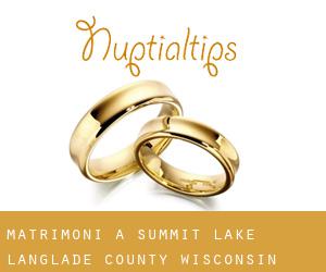 matrimoni a Summit Lake (Langlade County, Wisconsin)