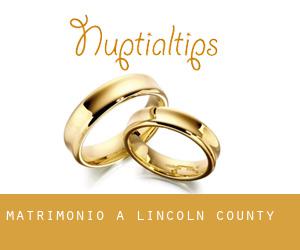 matrimonio a Lincoln County