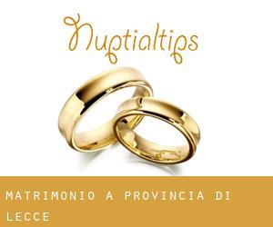 matrimonio a Provincia di Lecce